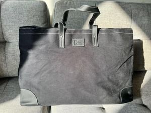 Large Dior Beauty Pro Stylist Tote Black